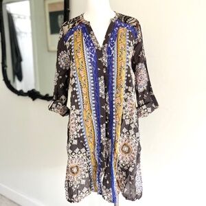 Anthropology Cyrena Tunic Dress with Pockets